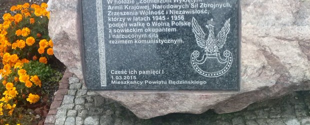 Będzin II: Rocznica powstania Narodowych Sił Zbrojnych