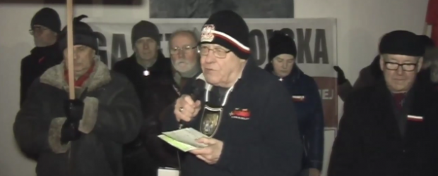 Kraków: Miesięcznica smoleńska 10 lutego (wideo)