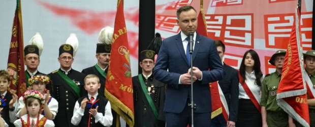 Rybnik: Prezydent Andrzej Duda w Żorach