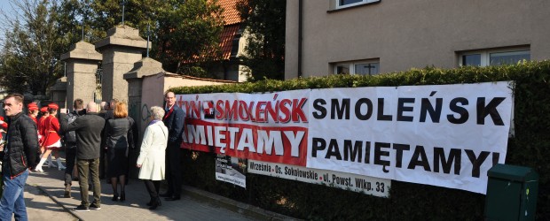 Września: Miesięcznica Tragedii pod Smoleńskiej