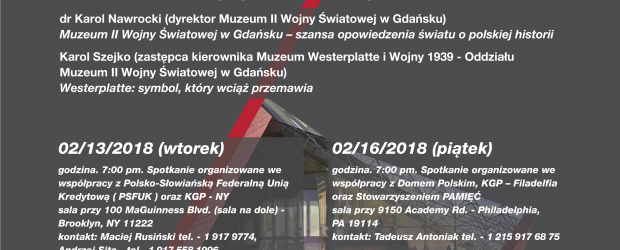 USA: Spotkania z dyrekcją Muzeum II Wojny Światowej w Gdańsku