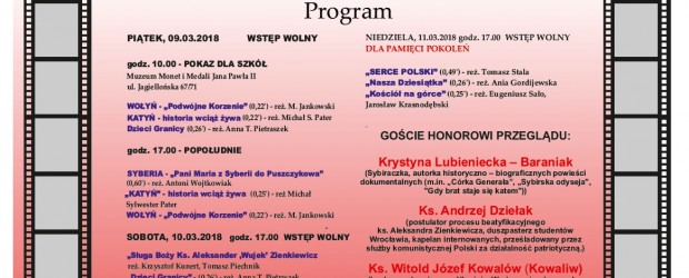 Częstochowa: Przegląd filmów dokumentalnych  niepoprawnie prawdziwych, 9-11 marca