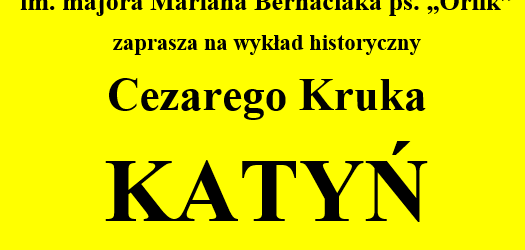 Puławy II – Zaproszenie na wykład historyczny Cezarego Kruka