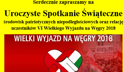 Puławy II – Zaproszenie na uroczyste spotkanie świątecznie, 29 marca g.17