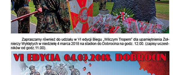 Dzierżoniów II – Zaproszenie na uroczystości Dnia Pamięci Żołnierzy Wyklętych