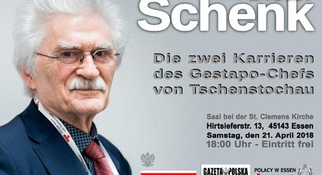 Essen – Zaproszenie na spotkanie z prof. Dieter Schen (21.04 godz.18:00)