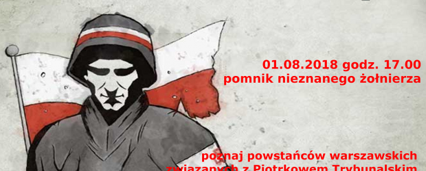 Piotrków Tryb. – społeczne obchody 74 Rocznicy Powstania Warszawskiego, 27 lipca-2 sierpnia
