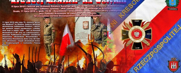 Dzierżoniów II – Zaproszenie 75. rocznica Krwawej Niedzieli apogeum Rzezi Wołyńskiej