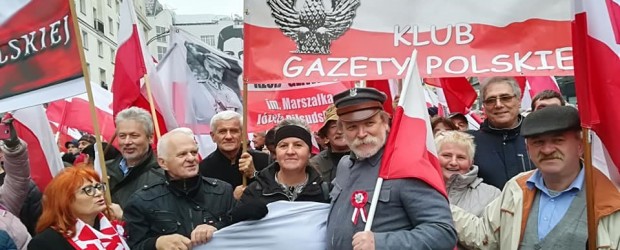 Brzozów: Obchody 11 listopada w Warszawie