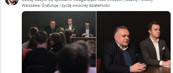 GPC: Klub Młodych „GP” Warszawa zaprasza do współpracy