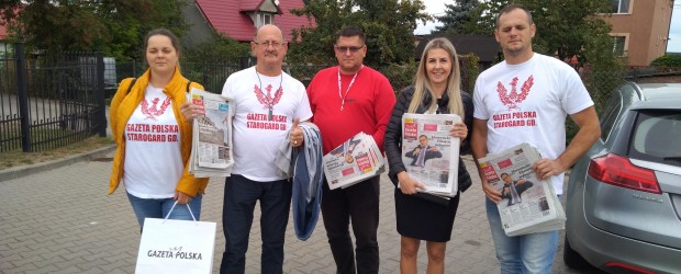 Starogard Gd.: Promocja Gazety Polskiej