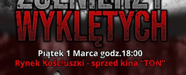Białystok: Zaproszenie – upamiętnienie Żołnierzy Wyklętych 1 marca godz. 18