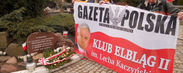 Elbląg II: Miesięcznica Tragedii Smoleńskiej