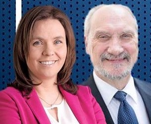 Łowicz – spotkanie z Beatą Dróżdż oraz Ministrem Antonim Macierewiczem, 13 maja