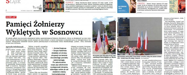 [GPC] Pamięci Żołnierzy Wyklętych w Sosnowcu