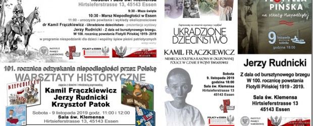 Essen –  obchody 101. Rocznicy Odzyskania Niepodległości, 9-10 listopada