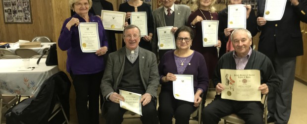 New Jersey – Odznaczenia medalami Sokolstwa