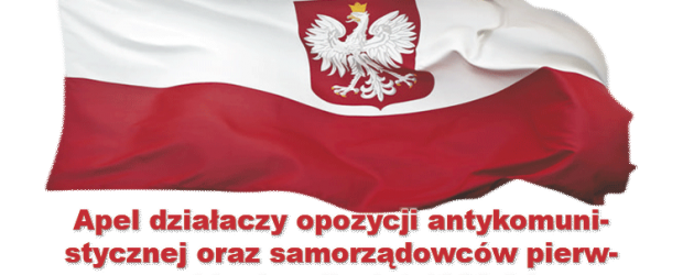 Dzierżoniów II – Apel działaczy opozycji antykomunistycznej oraz samorządowców pierwszej kadencji z lat 1990-94