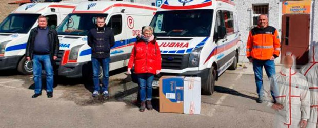 [KORONAWIRUS] Akcje Klubów „Gazety Polskiej” |Dzierżoniów II – Pomoc dla dzierżoniowskich ratowników medycznych