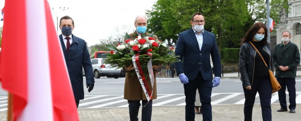 Uroczystości uchwalenia Konstytucji 3 Maja w Piotrkowie Tryb.