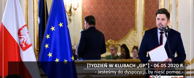 [Tydzień w Klubach „GP”] Jesteśmy do dyspozycji, by nieść pomoc