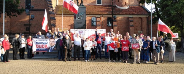 DUDA 2020|Wiec poparcia dla A. Dudy w Pabianicach