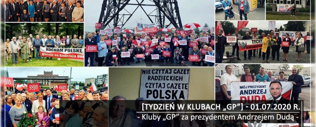 [Tydzień w Klubach „GP”] Kluby „GP” za prezydentem Andrzejem Dudą
