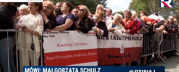 Polonia z prezydentem (wideo)