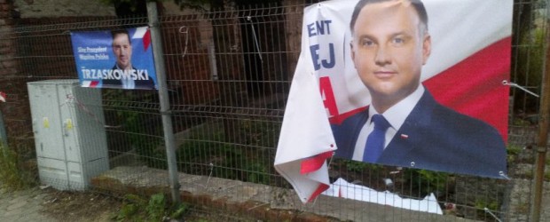 DUDA 2020 | Zniszczone bannery w Zabrzu II