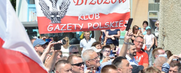 [DUDA 2020] Brzozów: Spotkanie z Prezydentem RP Andrzejem Dudą