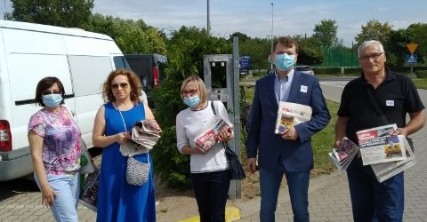Głogów rozdaje dodatek Express Wieczorny