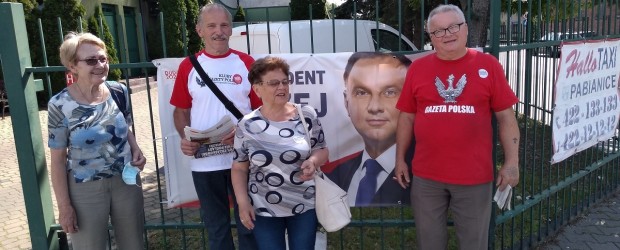 DUDA 2020|Końcówka kampanii w Pabianicach