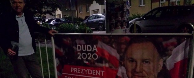 Zakończenie kampanii wyborczej Andrzeja Dudy w Suwałkach