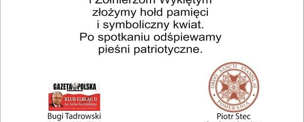 Elbląg II – hołd pamięci Żołnierzom Wyklętym, 18 sierpnia