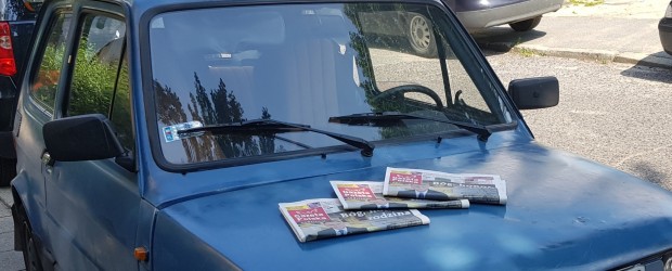 Gliwice: Rozprowadzanie „Gazety Polskiej Codziennie”