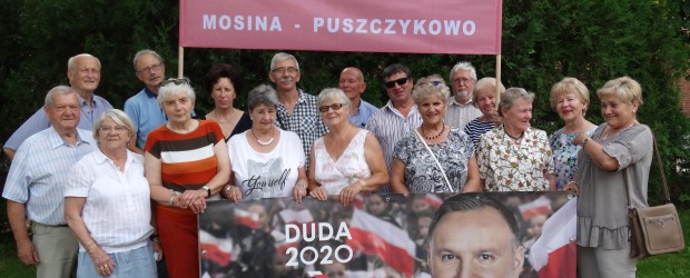 Mosina-Puszczykowo: Zakończanie kampanii wyboru Pana Andrzeja Dudy