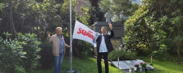 Oslo: Uczczenie 40 lecia Solidarności