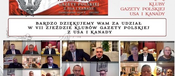 FOTOGALERIA | VII Zjazd Klubów „Gazety Polskiej” USA i Kanady – ONLINE 25.10.2020 r.