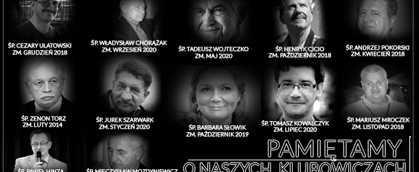 PAMIĘTAMY | Pamiętamy o naszych Klubowiczach