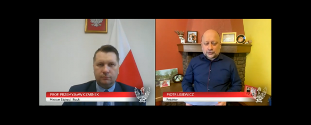Misja szkoły w wychowaniu dzieci i młodzieży – Prof. Przemysław Czarnek – Minister Edukacji i Nauki (wideo)