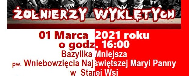 BRZOZÓW | Zaproszenie na uroczystości Narodowego Dnia Pamięci Żołnierzy Wyklętych | 1.03 godz. 16:00