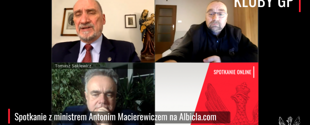 Antoni Macierewicz na Albicla.com: „Kłamstwo smoleńskie zostało zniszczone. Raport jest gotowy”