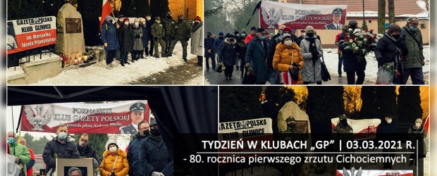 TYDZIEŃ W KLUBACH „GP”|80. rocznica pierwszego zrzutu Cichociemnych