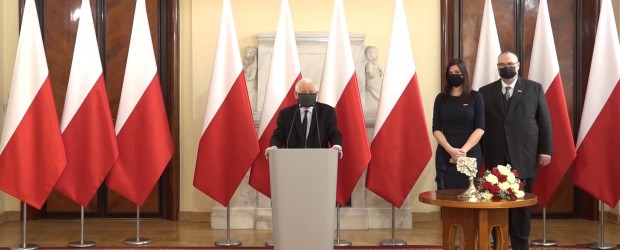 Klubowicze zdecydowali! J. Kaczyński z nagrodą „Człowiek Roku 2020” Klubów Gazety Polskiej (wideo)