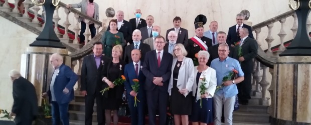 TYCHY |Wręczenie Krzyża Wolności i Solidarności Wojciechowi Jabłońskiemu.