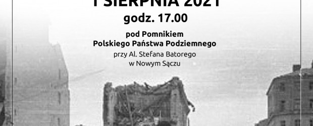ZAPROSZENIE – NOWY SĄCZ| Obchody 77 rocznicy Powstania Warszawskiego.