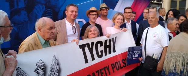 TYCHY | Wizyta premiera Mateusza Morawieckiego
