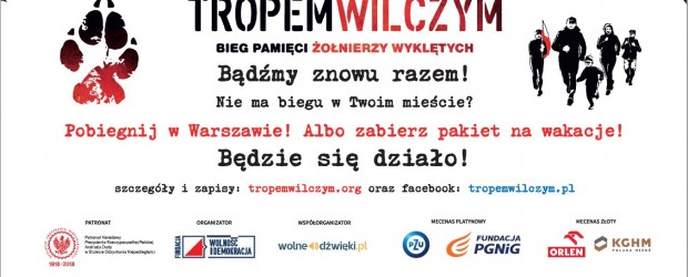 ZAPROSZENIE BIEG PAMIĘCI ŻOŁNIERZY WYKLĘTYCH | 15 SIERPNIA