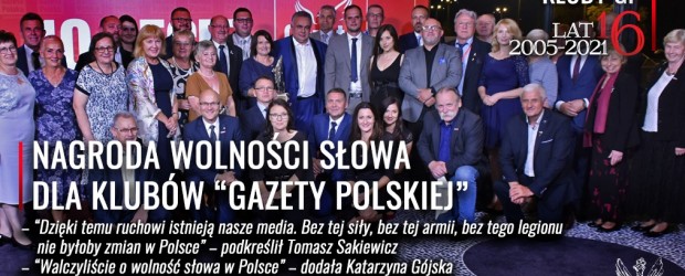 FOTOGALERIA |Gala 10-lecia „Gazety Polskiej Codziennie” (DUŻO ZDJĘĆ)