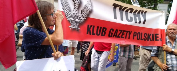 TYCHY | Manifestacja #PoStroniePolski